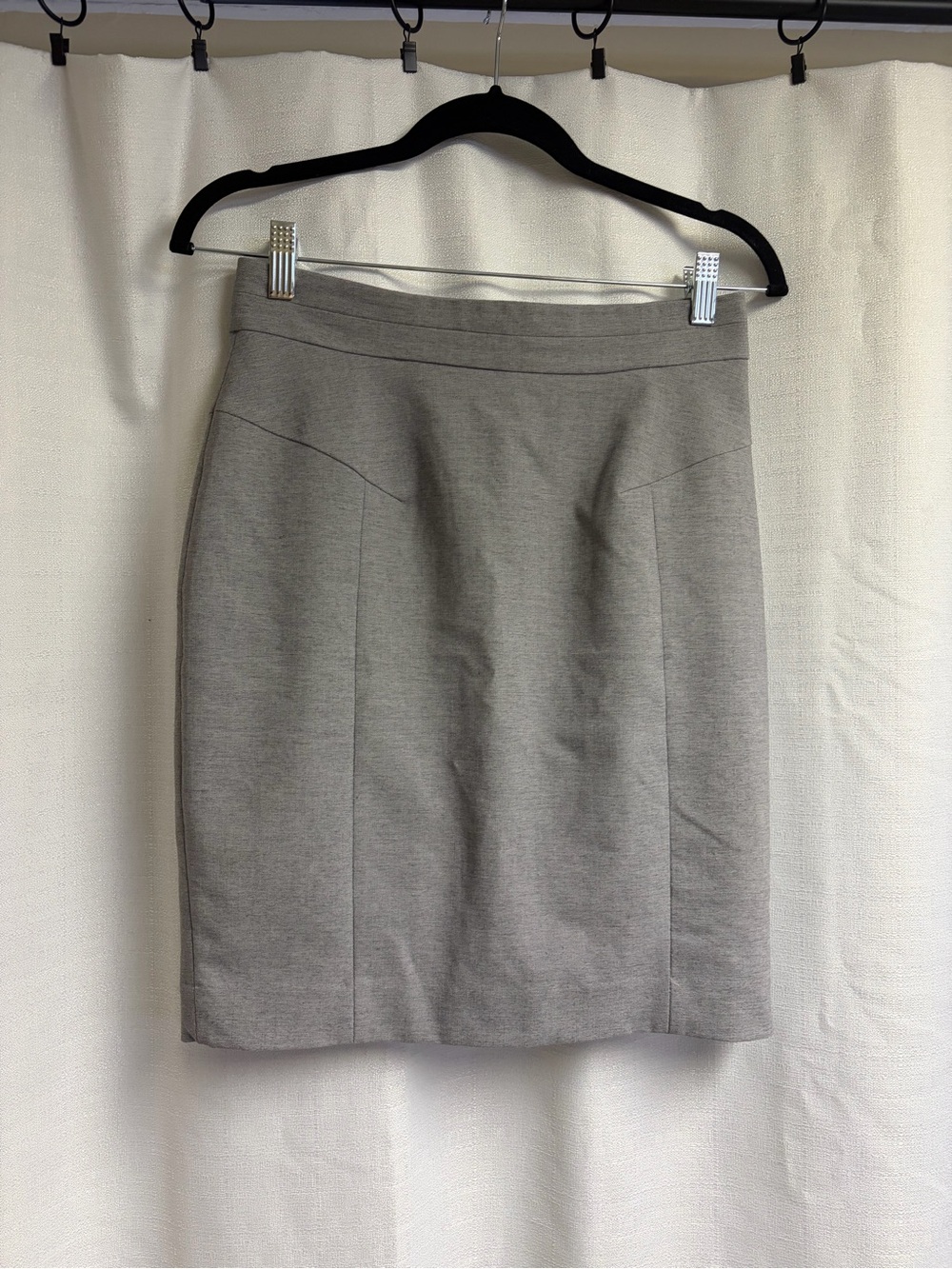 H&M Classic Gray Pencil Skirt - Women's Tailored Workwear